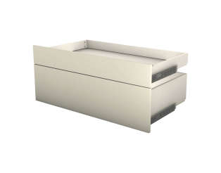 Tiroir double Casa avec entourage L 90 cm - Sauge