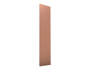 Porte simple Casa H 232 cm L 60 cm Terra