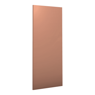 Porte simple Casa H 116 cm - L 60 cm Terra