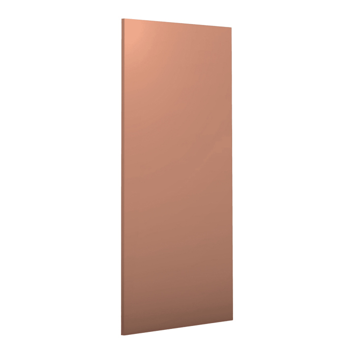 Porte simple Casa H 116 cm - L 60 cm Terra