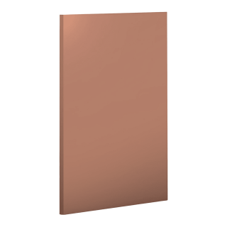 Porte Casa H 58 cm x L 45 cm Terracota