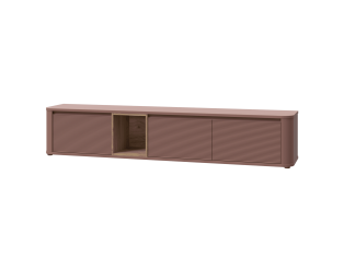 Meuble tv terracotta Breathtaker