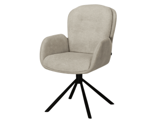 Chaise avec accoudoirs Longford Beige