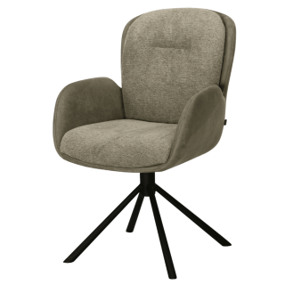 Chaise avec accoudoirs Longford Grey