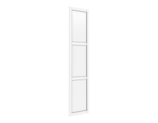Porte cadre Casa H 174 cm - L 45 cm Blanc