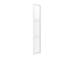 Porte cadre Casa H 201 cm - L 45 cm Blanc