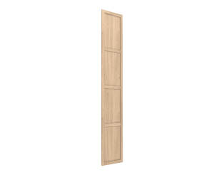 Porte cadre Casa H 232 cm - L 45 cm Chêne hikory