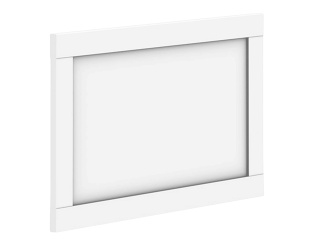 Porte Cadre Casa H 38 cm - L 60 cm Blanc