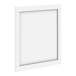 Porte cadre Casa H58cm  L 60 cm blanc