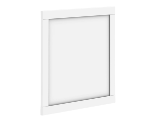 Porte cadre Casa H58cm  L 60 cm blanc