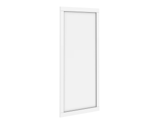 Porte cadre Casa H116 cm L 60 cm blanc
