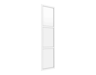 Porte cadre Casa H201 cm - L 60 cm Blanc