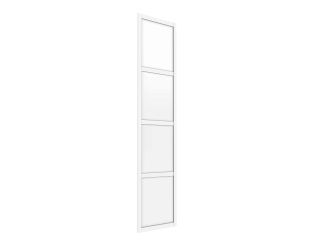 Porte cadre Casa H232 cm - L 60 cm - Blanc