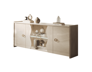 Buffet 4 portes 190 cm LED London