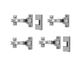 Lot de 4 charnières pour porte - Casa