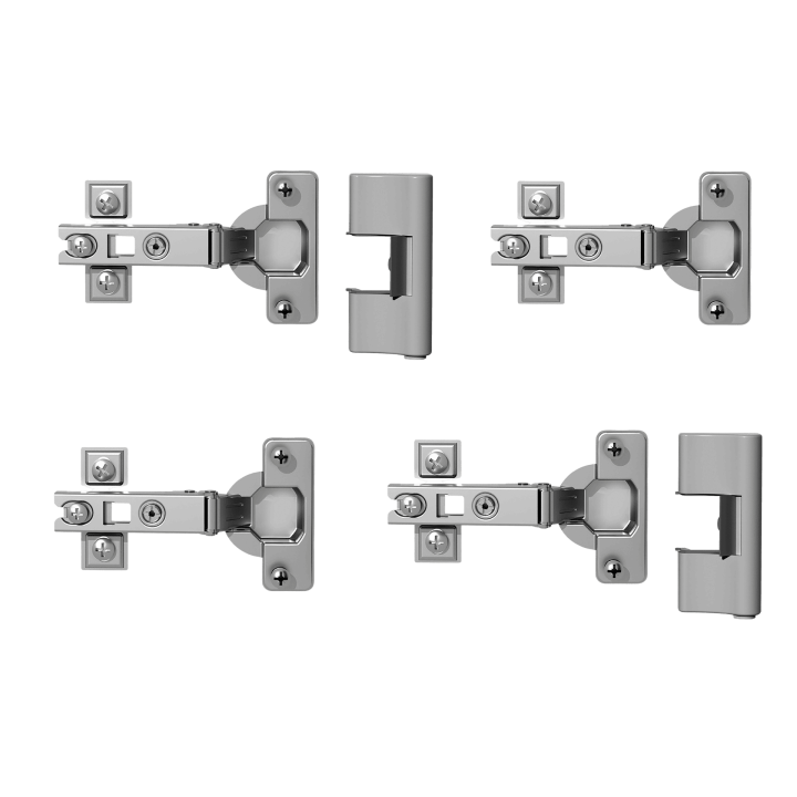 Lot de 4 charnières pour porte - Casa