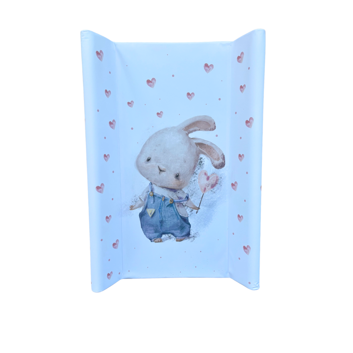 Matelas à langer Rabbit Love 50 x 70 cm