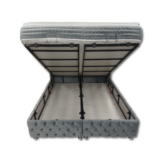 Lit complet Antalya 180 x 200 cm avec matelas