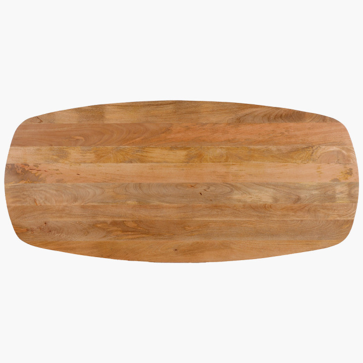 Table en 180 cm avec pied scandinave Aalst