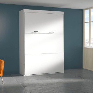 Lit abattant Blanc Home 140 x 190 cm Lift