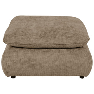 Pouf Venice en tissu gris