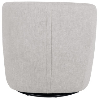 Fauteuil Pivotant Timo Chenille beige