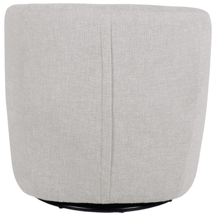 Fauteuil Pivotant Timo Chenille beige
