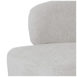 Fauteuil Pivotant Timo Chenille beige