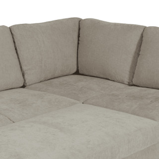 Salon d'angle Olivia convertible avec coffre de rangement