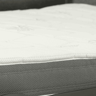 Canapé lit Colosseo 140 cm tissu merlin anthracite