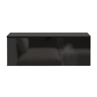 Meuble tv Libertad noir brillant