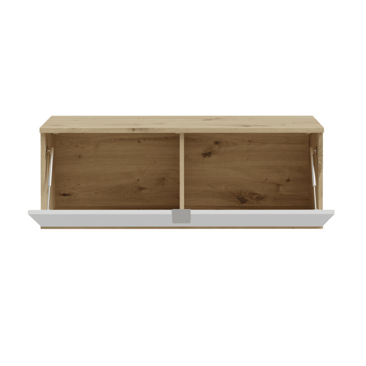 Meuble tv suspendu 100 cm Libertad Artisan / blanc