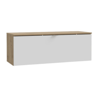 Meuble tv suspendu 100 cm Libertad Artisan / blanc