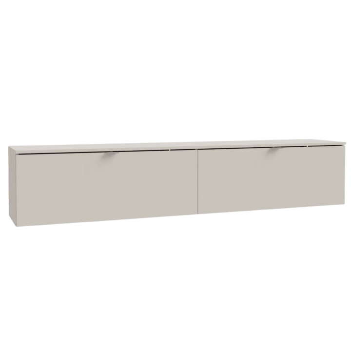 Meuble tv suspendu Libertad 180 cm sable