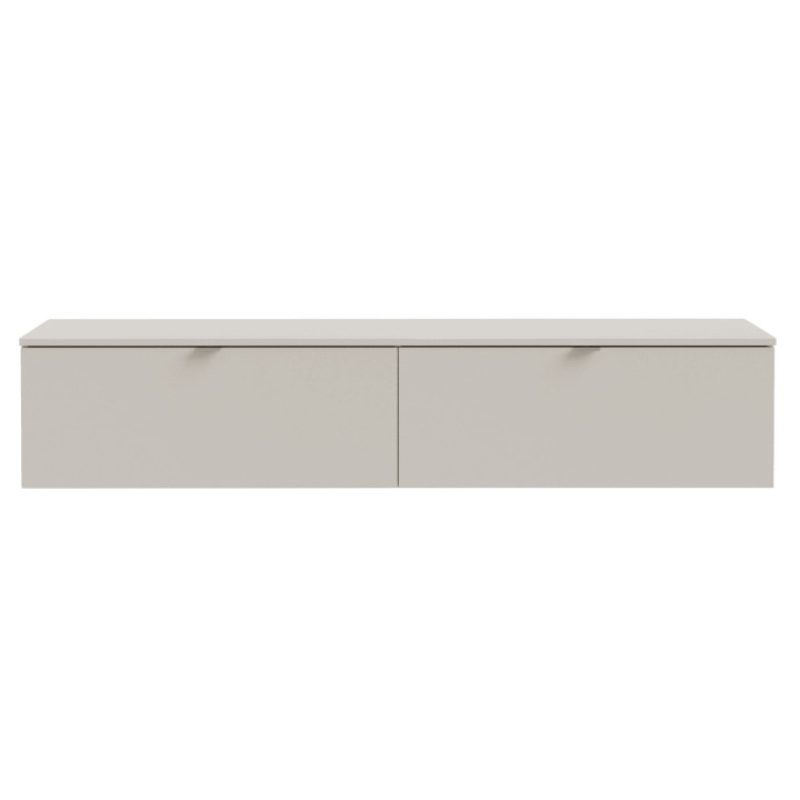 Meuble tv suspendu Libertad 180 cm sable