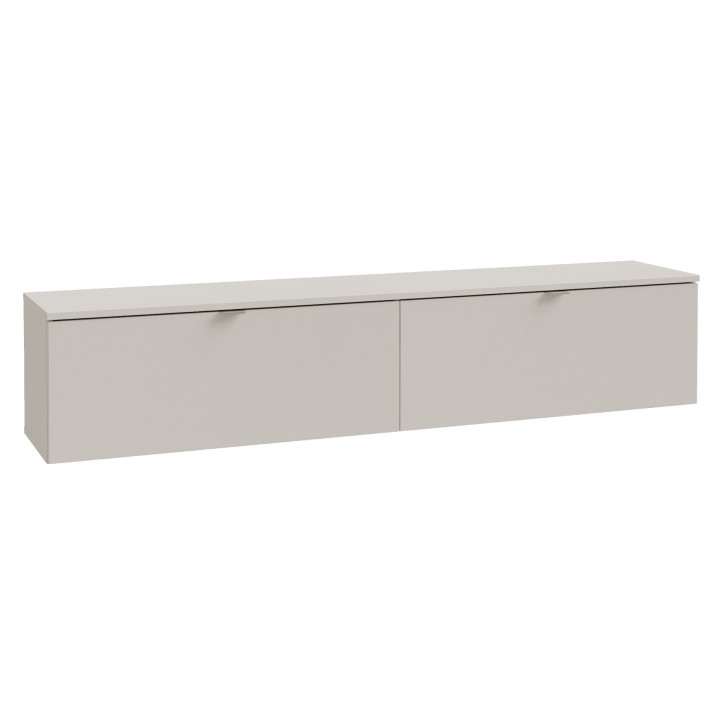 Meuble tv suspendu Libertad 180 cm sable