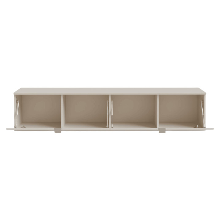 Meuble tv suspendu Libertad 180 cm sable