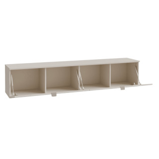 Meuble tv suspendu Libertad 180 cm sable