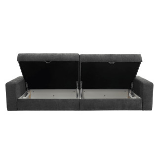Big sofa Space chenille Gris foncé