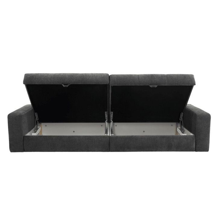 Big sofa Space chenille Gris foncé