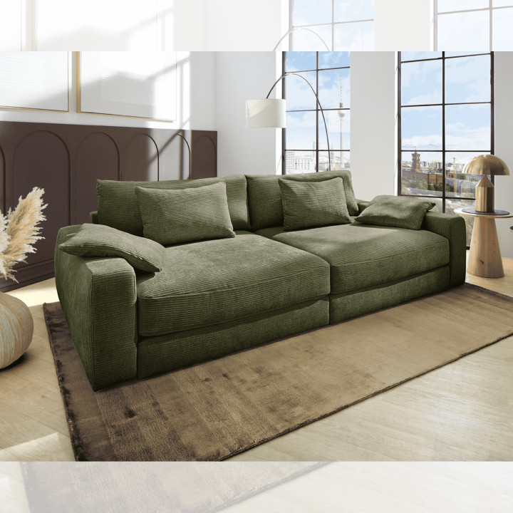 Canapé BIG SOFA Milano vert