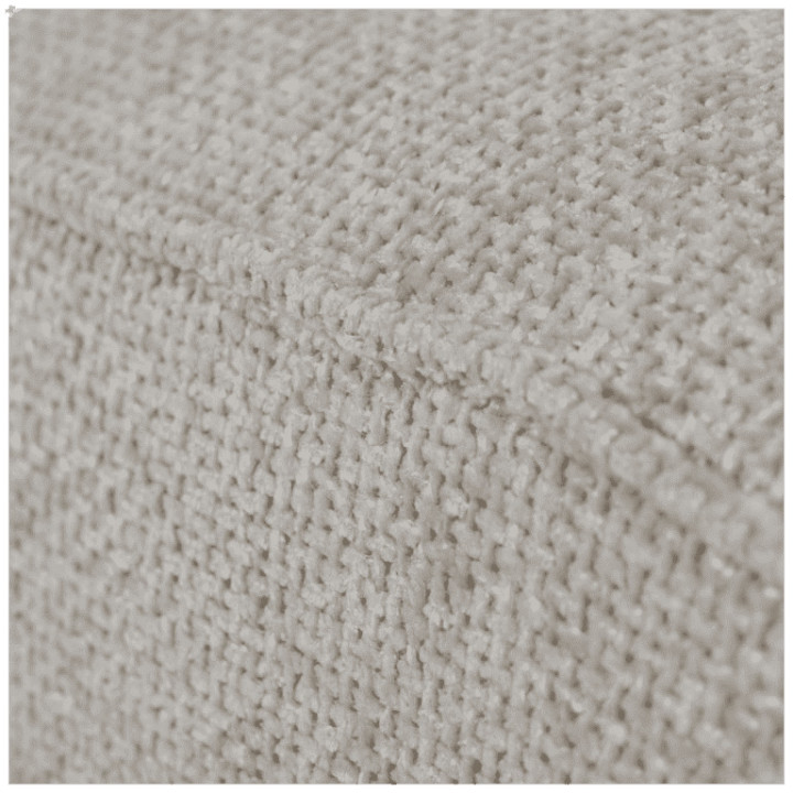 Pouf KAI tissu beige