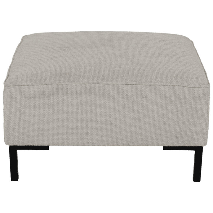 Pouf KAI tissu beige
