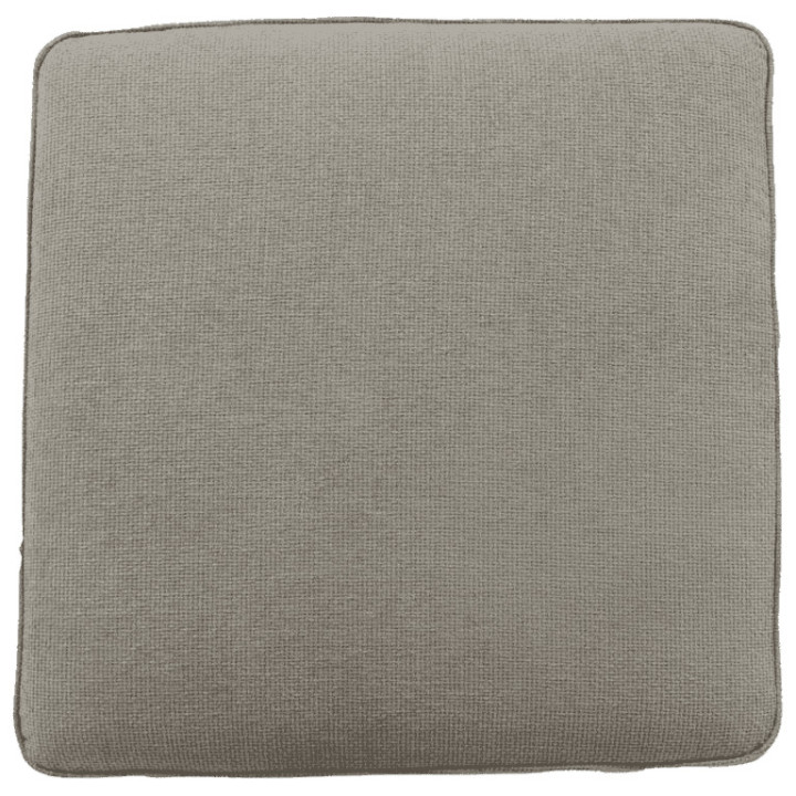 Pouf KAI tissu beige