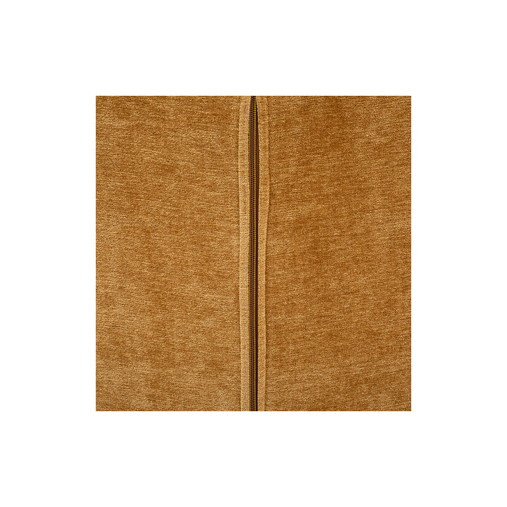 Edith - Fauteuil pivotant chenille ocre