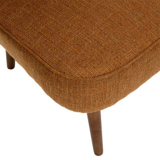 Fauteuil Aera Tissu ambre