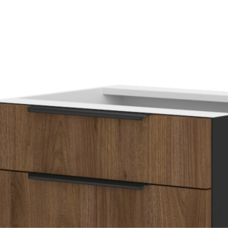 Bas 80 cm Casserolier  Monza noyer