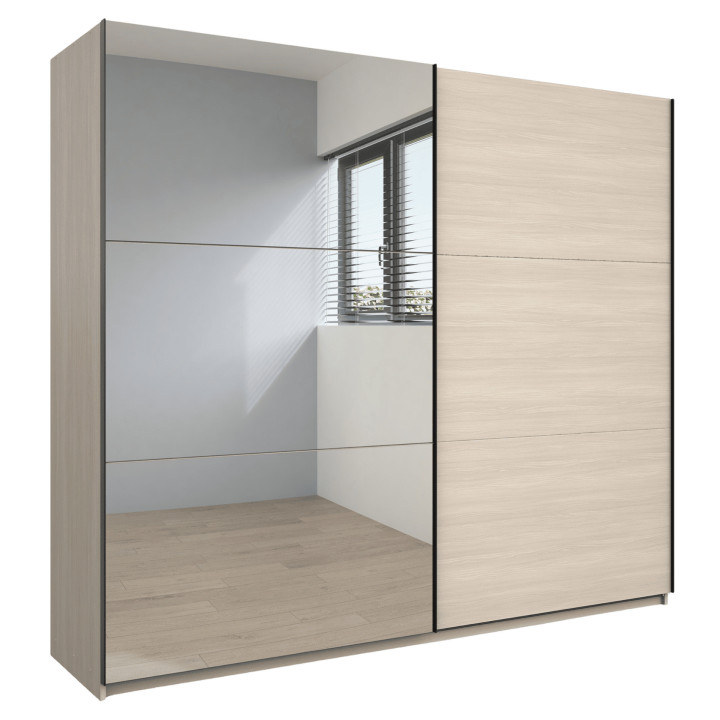 Armoire 2 portes coulissantes Lola 250 cm