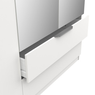 Armoire Ghost 4 portes blanc