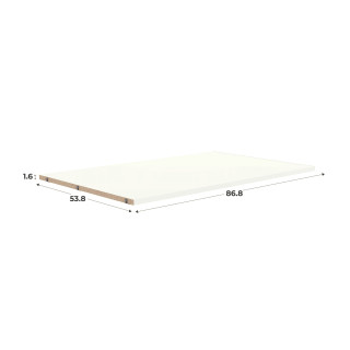 Kit étagère Casa blanc L 90 cm